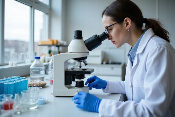 Laboratory testing natural ingredients for purity